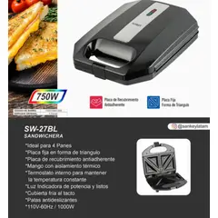 SANKEY - SANDWICHERA DE 4 REBANADAS