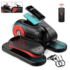 GENERICO - Maquina Eliptica Portatil para Debajo del Escritorio con Control Remoto y Pantalla Lcd