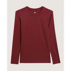 OSTU - Camiseta Para Mujer Manga Larga Vino #40092816