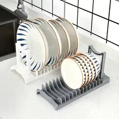 AMERICAN GENERICS - Escurridor de Platos Multifuncional con Bandeja de Drenaje
