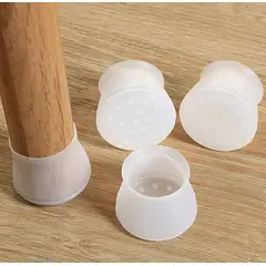GENERICO - Set Protector de Pisos X20 en silicona flexible para sillas y mesas
