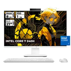 ASUS - TODO EN UNO INTEL CORE 7-240H 8GB RAM 1 TB SSD 27'' FHD