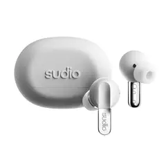 SUDIO - Audífonos N3 Pro Blanco Bitono Cancelacion de Ruido Activa ANC