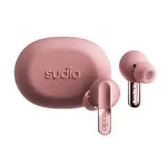 SUDIO - Audífonos N3 Pro Rosa Bitono Cancelacion de Ruido Activa ANC
