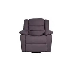 ELITE LIVING - SILLA RECLINABLE ELECTRICA LIFT CON SISTEMA LIFT 1 PUESTO MICROFIBRA CHOCOLATE
