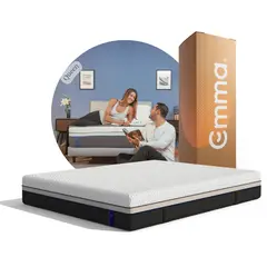 EMMA - Colchón Diamond Cooling Queen 30 cm de altura con Tecnología Cool to touch