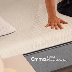 EMMA - Colchón Diamond Cooling King 30 cm de altura con Tecnología Cool-to-touch
