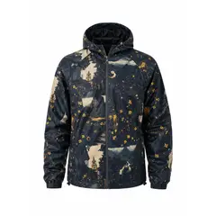 CO TRENDS - Chaqueta Doble Face CIEN AÑOS Impermeable Diseño Exclusivo