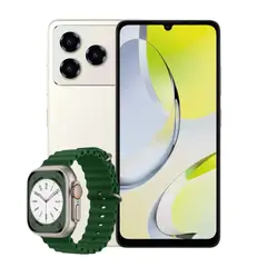 ZTE - Celular A56 4Gb Ram 128GB Pro Dorado + Obsequio Smartwatch