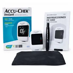ROCHE - Kit Glucomtero Accu Chek Instant Mas 50 Tiras 50 Lancetas