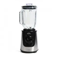 HOME ELEMENTS - Licuadora Silver Power 4 Vel + Pulso 600 W