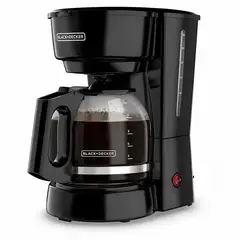 BLACK+DECKER - Cafetera Eléctrica Black + Decker Vortex de 12 Tazas con Filtro CM0916B