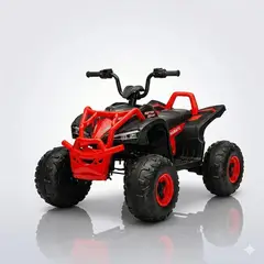 GENERICO - Moto Bateria Electrica 4 Ruedas Juguete Niños Control 12v