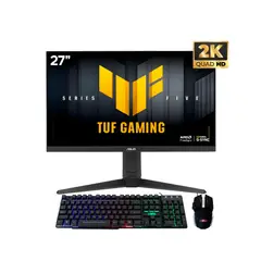 ASUS - MONITOR TUF GAMING - 27 - 210HZ - PANEL IPS - 0,3MS - PIVOTE - QHD - ADAPTIVE SYNC + COMBO 2-1