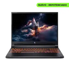 ACER - Portátil Nitro Core 7 240H Ram 16GB SSD 512GB RTX 5050 8GB Pantalla 16" WUXGA 180Hz