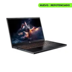 ACER - Portátil Nitro Core 7 240H Ram 64GB SSD 1TB RTX 5050 8GB Pantalla 16" WUXGA 180Hz