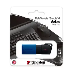 KINGSTON - Memoria USB DataTraveler Exodia 64GB USB 3.2