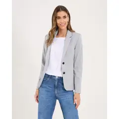 OSTU - Blazer para Mujer marca color Gris en Poliéster #4040