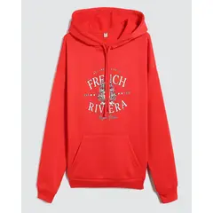 OSTU - Buzo Para Mujer Hoodie En Color Rojo #40060351