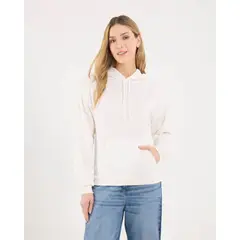 OSTU - Hoodie Para Mujer Color Crema #40060405