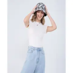 OSTU - Body Para Mujer Manga Corta Marca Color Crema #40200172