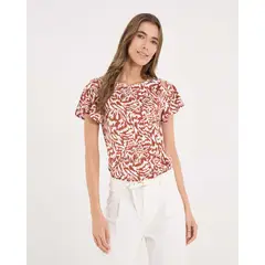 OSTU - Camiseta Para Mujer Manga Corta Marca #40092571