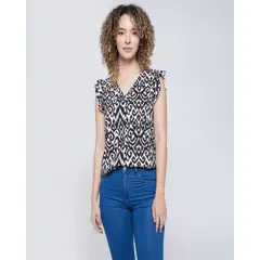 OSTU - Blusa Para Mujer Marca En Color Negro #40121040