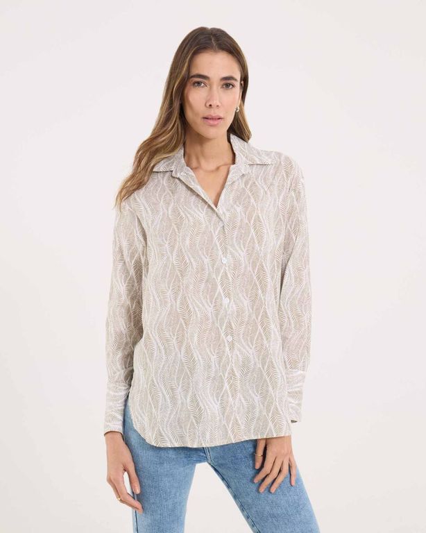 Imagen de Camisa Para Mujer Manga Larga Marca #40010330-61442