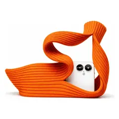 GENERICO - Funda Strap Bolso Case Phone Pocket Para Celular Tejido en Tela Resistente Colores