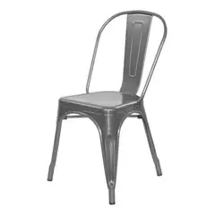 GENERIC - Silla Metalica Comedor Restaurante Cafeteria Multiusos Hogar