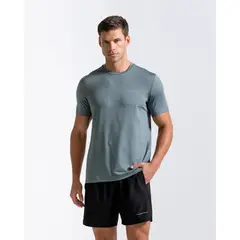 RACKETBALL - Camiseta Núcleo Manga Corta, Color Verde Para Hombre