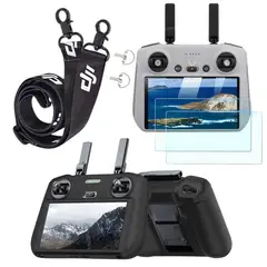 GENERICO - Protector Pantalla + Correa + Silicona Para Control Dji Rc 2