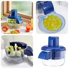 AMERICAN GENERICS - Peladora Eléctrica de Frutas y Verduras Automática Multifuncional