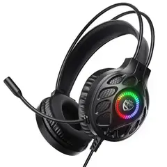 GENERICO - Audífono Diadema Gamer Led Con Micrófono Para Ps4, Xbox Y Pc