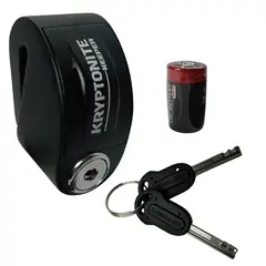 KRYPTONITE - Candado de disco con alarma Keeper Alarm Disc Lock