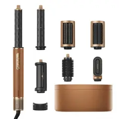 DREAME - Moldeador de Pelo AirStyle Pro Multiestilizador 7 en 1 Dorado Oscuro