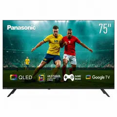 PANASONIC - Televisor 75 Pulgadas 4K-UHD QLED Smart TV 75W80CPN