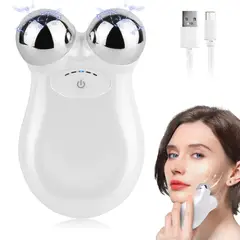 GENERICO - Masajeador Facial Eléctrico Antiedad Con Microcorriente Para Lifting y Rejuvenecimiento