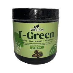 VITAL - Espirulina + Glucomanano + Alcachofa en Polvo Superalimento Verde