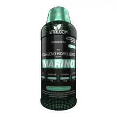 VITAL - Colágeno Hidrolizado Marino y Bovino con Cúrcuma y Vitamina E Liquido