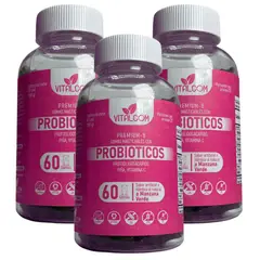 VITAL - Probioticos con Vitamina C y Fructooligosacáridos - Salud Íntima x3