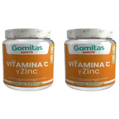 VITAL - Vitamina C y Zinc en gomas - Piel Joven y Saludable x2