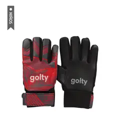 GOLTY - Guante Formacion Prodigy Niño-Rojo/Negro