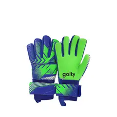 GOLTY - Guante Competencia Pro Fingers Hombre-Verde/Azul
