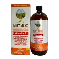 VITAL - Peptidos de Colágeno Hidrolizado Marino Tipo 1, 2, 3, 4 y 5 con Vitamina E