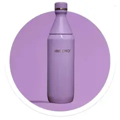 INNOVA - Botella Térmica De Acero Inoxidable 590ml - Doble Pared Al Vacío - Lila Mate
