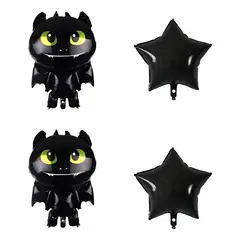 GENERICO - Bouquet Globos Entrenar Tu Dragon Chimuelo Comprar