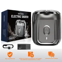 ENCHEN - Afeitadora Eléctrica Mini para Hombre, Resistente al Agua IPX6, Uso Seco y Mojado