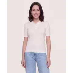 OSTU - Polo Para Mujer Manga Corta Marca Crema #40110192