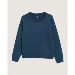 OSTU - Buzo Para Mujer Cuello Redondo Marca Azul #40060514